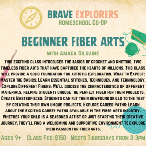 Beginner Fiber Arts